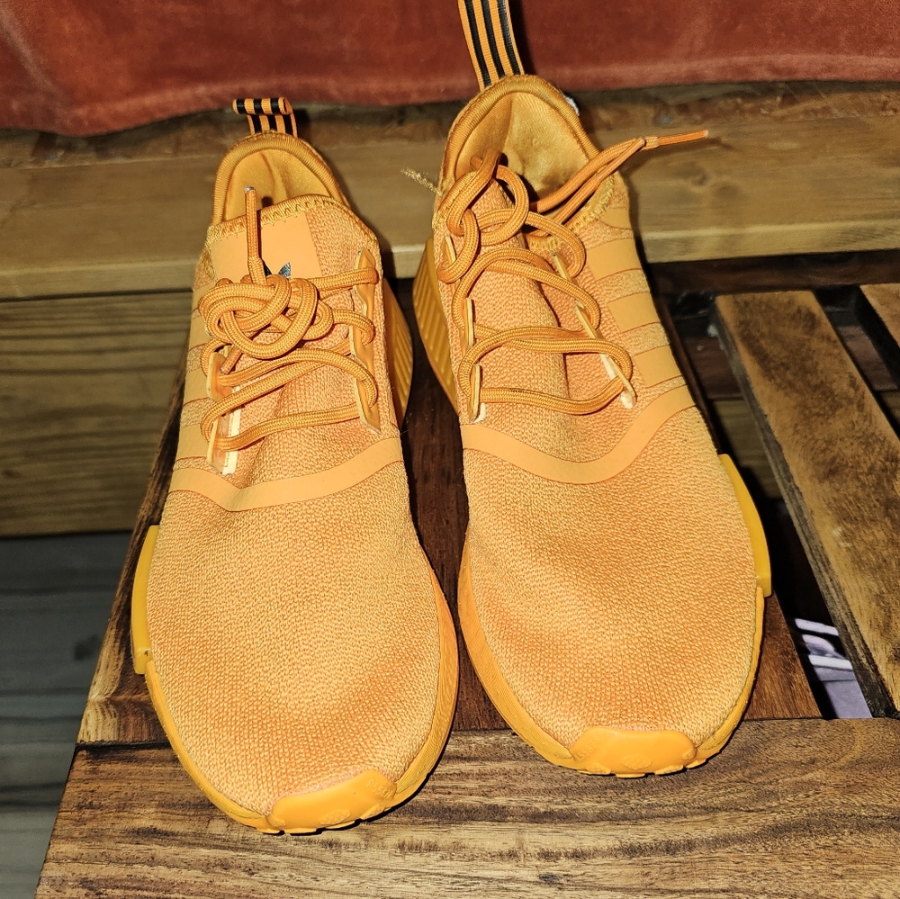 Used adidas Orange Athletic Shoes